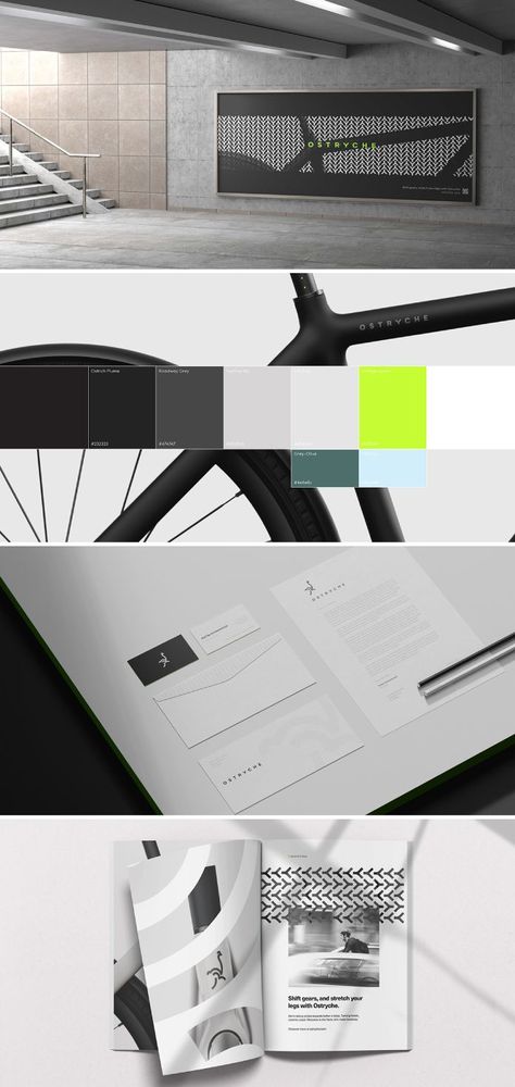 OSTRYCHE E-Bikes Branding by Layer Design Cycling Branding, Cycle Logo, Cycling Studio, Modern Bike, Bike Logo, Cycling Club, Poster Photography, Bike Brands, Event Branding