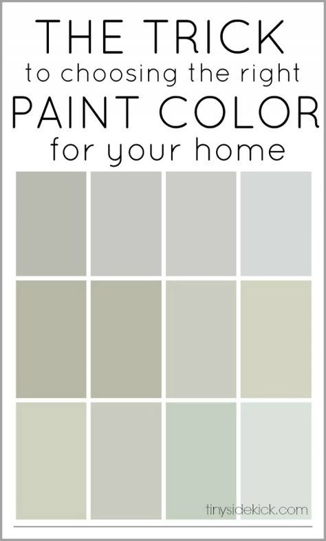 The Trick to Choosing the Right Paint Color + 12 Perfect Neutral Paint Colors | TinySidekick Neutral Paint Colors, Neutral Paint, Interior Paint Colors, Minecraft Ideas, Joanna Gaines, Paint Colors For Home, Painting Tips, Wall Paint, New Wall