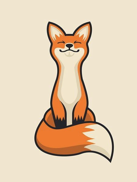 Fox Simple Drawing, Cartoon Fox Drawing, Fox Drawing Easy, Cute Fox Drawing, Fox Logo, Fox Illustration, Fox Tattoo, Mr Fox, Fox Art