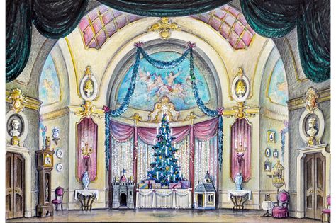 Ballet Designs, Paper Theatre, Toy Theatre, Set Design Theatre, Arts And Culture, Nutcracker Ballet, Stage Set, Scenic Design, Stage Design