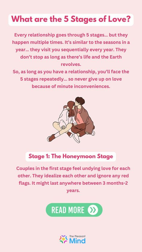 What are the 5 Stages of Love? Stage Quotes, Tips For Drawing, Honeymoon Stage, Stages Of Love, Relationship Stages, Giving Up On Love, Honeymoon Phase, Relationship Lessons, Ideal Partner