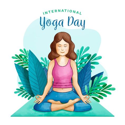 Yoga Day Posters, Happy Yoga Day, International Day Of Yoga, Gym Poster, Drawing Competition, Happy Anniversary Wishes, Yoga Poster, Happy Anniversary Cards, Yoga Pictures