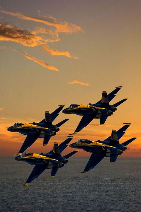 worldofaviation: “Blue Angels - Diamond formation ” Indian Air Force, Military Aviation, Blue Angels, Air Force, Force, Blue