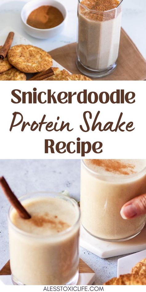 Isagenix snickerdoodle protein recipe Snickerdoodle Protein Shake, Cse Protein Shake Recipes, Snickerdoodle Protein Powder Recipes, Shakeology Shake Recipes, Snickerdoodle Shakeology Recipe, Cinnamon Roll Protein Shake, Vanilla Protein Shake Recipes, Protein Powder Recipes Shakes, Shakeology Mug Cake