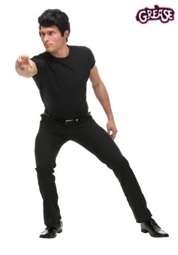 Grease Danny Costume for Men#Danny, #Grease, #Men Greaser Outfit, Grease Outfits, Grease Costume, Decades Costumes, 50s Costume, Grease Costumes, Danny Zuko, Spandex Shorts, Themed Outfits