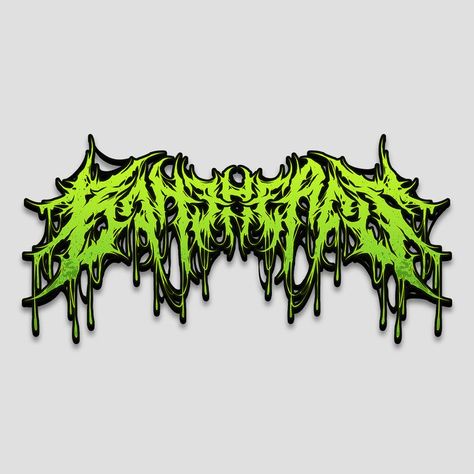 NEED A LOGO? DM ME ✉ . . . . . . #deathmetal #metallogo #deathcore #blackletter #deathmetalart #darklettering #graphicdesign #bandlogo #branding #trapmetal #customtype #blackmetal #deathmetal #darktrap #trashgang #logologo #logodesinger Metal Typography, Metal Logo Design, Metal Band Logos, Graffiti Text, Metal Font, Black Metal Art, Heavy Metal Art, Graffiti Lettering Fonts, Tshirt Printing Design