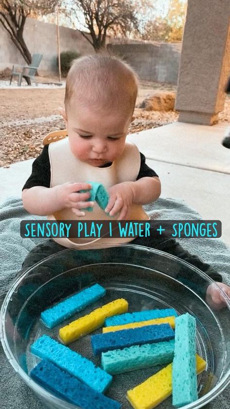 Baby Development Activities, Infant Sensory Activities, Infant Classroom, Remodel Basement, Baby Sensory Play, Sensory Crafts, Sensory Activities Toddlers, Baby Play Activities, Aktiviti Kanak-kanak