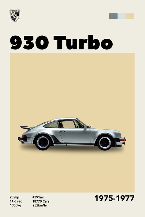 Love this silhouette. High resoliution version linked below. Porsche Wall Art, Mustang Gtr, Porsche 930 Turbo, Mechanic Garage, Car Prints, Digital Banner, Porsche 930, Fun Organization, F1 Poster