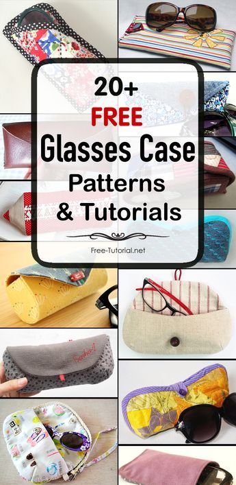 How to Sew a Sunglass or Eyeglass Case Pattern | 20+ DIY Glasses Case Tutorials Eyeglass Case Sewing Pattern, Diy Sunglasses Case Free Pattern, Sewing Glasses Case Free Pattern, Glasses Bag Pattern, Pattern For Glasses Case, Sunglass Case Pattern Sewing, Glasses Cases To Sew Free Pattern, Eyeglasses Case Diy Free Pattern, Eyeglasses Case Sewing Pattern