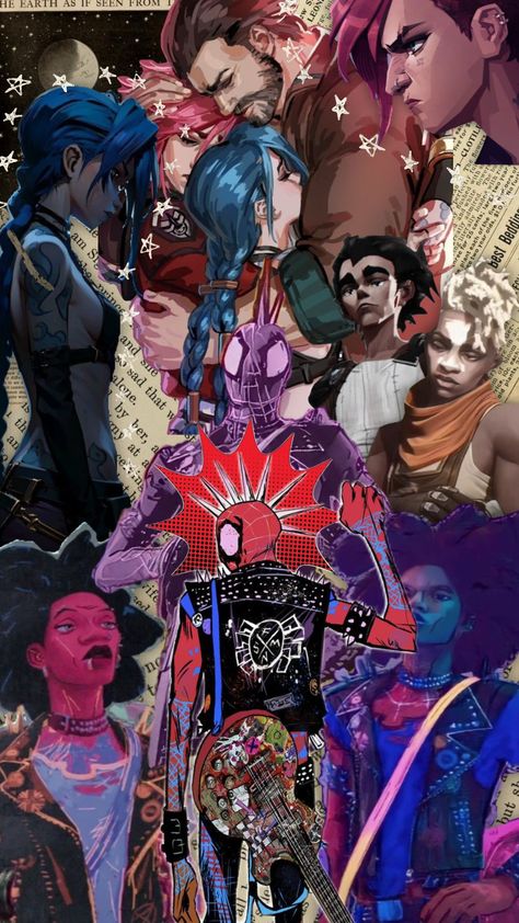 #arcane #spiderpunk #spiderman #spiderverse Arcane Spiderverse, Arcane Spiderman, Spiderverse Characters, Spiderverse Art, Into The Spiderverse, Spiderman Spiderverse, Spider Verse, Spiderman, Pins