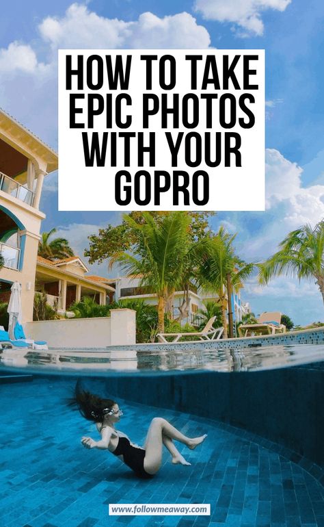 Go Pro Photos Ideas Beach, Gopro Ideas, Gopro Underwater, Gopro Photos, Pro Photography, Underwater Images, Camera Tips, Gopro Photography, Video Tips