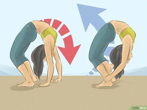 How to Become a Contortionist: 15 Steps (with Pictures) - wikiHow Scorpion Pose, Back Muscles, Different Shapes, Stretching, Get Fit, Wind Sock, How To Become