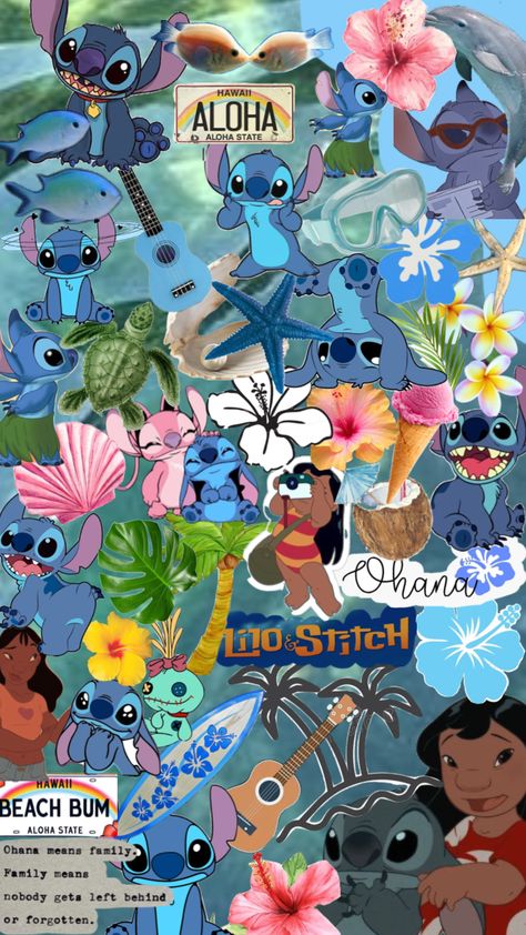 Vintage Disney Posters, X Stitch, Disney Posters, Ohana Means Family, Cool Backgrounds Wallpapers, Stitch And Angel, Cute Art Styles, Cool Backgrounds, Cute Wallpaper Backgrounds