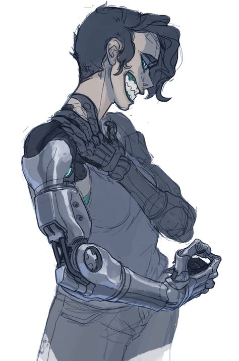 Cybernetic Arm, Arm Drawing, Arm Art, Cyberpunk Character, Robots Concept, Game Character Design, Robot Concept Art, Cyberpunk Art, Armor Concept