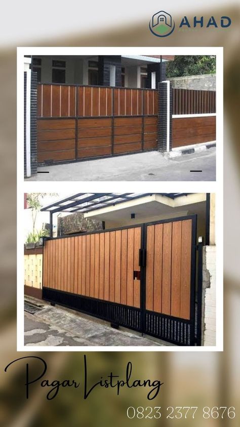 Entrance Gates Design, Minimalist House Design, Tiny House Decor, Terrace Design, Entrance Gates, Home Design Decor, Gate Design, Minimalist Home, Design Inspo