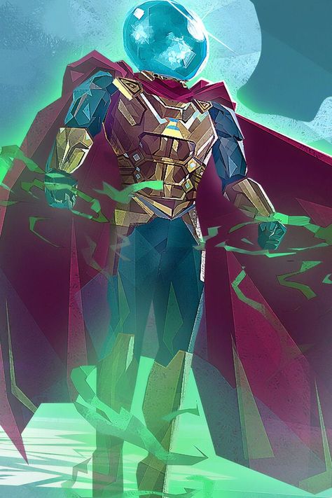 Mysterio Wallpaper, Mysterio Spiderman, Mysterio Marvel, Noir Spiderman, Marvel Concept Art, Marvel Character Design, Marvel Drawings, Marvel Villains, Marvel Vs Dc