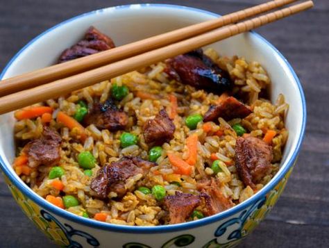 Barbecue Marinade, Pork Fried Rice Recipe, Fried Rice Seasoning, Char Siu Pork, Comfort Pasta, Pork Fried Rice, Char Siu, Savory Chicken, Fried Rice Recipe