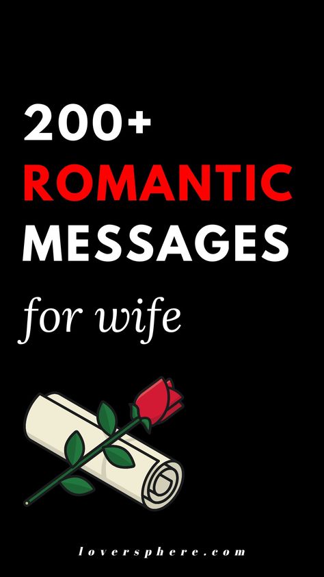 The best love messages for her are those that express how much you love her. Are you looking for the best collection of sweet love texts for girlfriend? Check out these 200 romantic love messages for wife. These I love you my wife quotes also include a well-curated piece on good morning messages for wife Text Messages For Wife Love, Sweet Love Message For My Wife, I Love You My Wife, Love Quotes For Wife Romantic, Wife Quotes I Love My, Love Texts For Girlfriend, Texts For Girlfriend, Good Night Text For Her, Sweet Message For Girlfriend