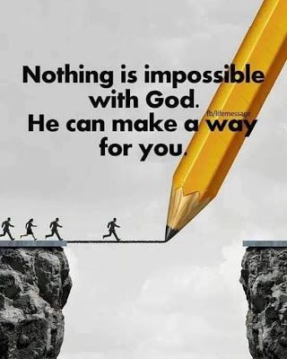 Nothing Is Impossible With God, True Love Quotes For Him, Rewire Your Brain, Christian Motivational Quotes, Message Bible, Todays Verse, Biblical Encouragement, Poems About Life, Nothing Is Impossible