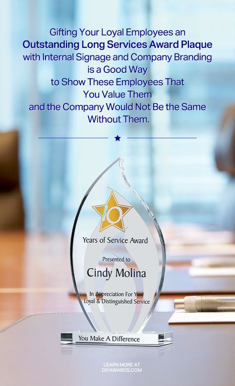 Complete Guide to Gifts and Plaques for Years of Company Service Years Of Service Recognition Gifts, Years Of Service Recognition, Employee Recognition Awards, Employee Awards, Recognition Gifts, Employee Morale, Employee Retention, Award Plaque, Company Mission