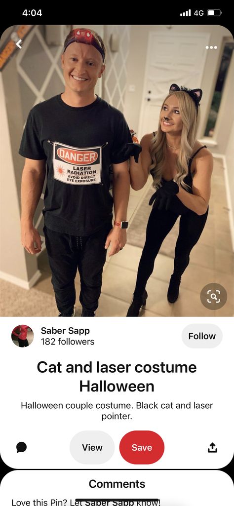 Cat Couples Costume, Cat Couple Costume, Cat Couples, Couple Costume, Couples Costume, Cat Couple, Costume Inspo, Couple Halloween, Couple Halloween Costumes