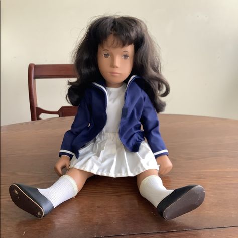 Vintage Sasha Doll. Excellent Condition. Sasha Doll, Blue Purple, Blue And Purple, Color Blue, Conditioner, Dolls, Purple, Blue, Color