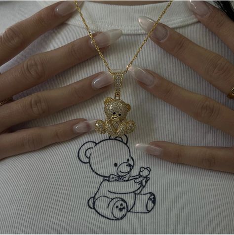 Teddy Bear Necklace, Evry Jewels, Number Necklace, Cute Teddy Bear, Heart Locket Necklace, Cute Teddy, Packing Jewelry, Bear Necklace, Head Jewelry