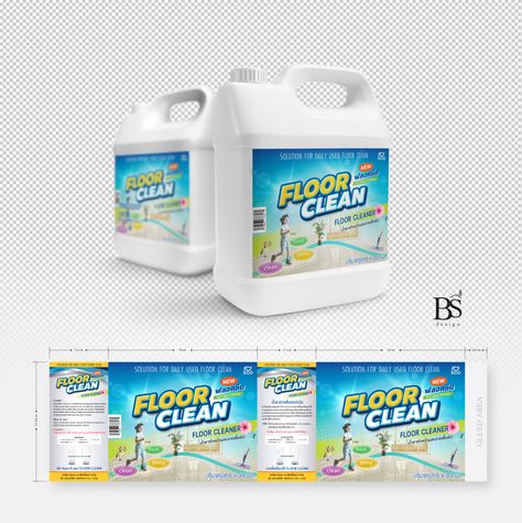 #BSdesign Floor Cleaner Label Design, Clean Label, Design Your Life, Inspirational Design, Cleaning Solutions, Floor Cleaner, Label Design, Flooring, Graphic Design