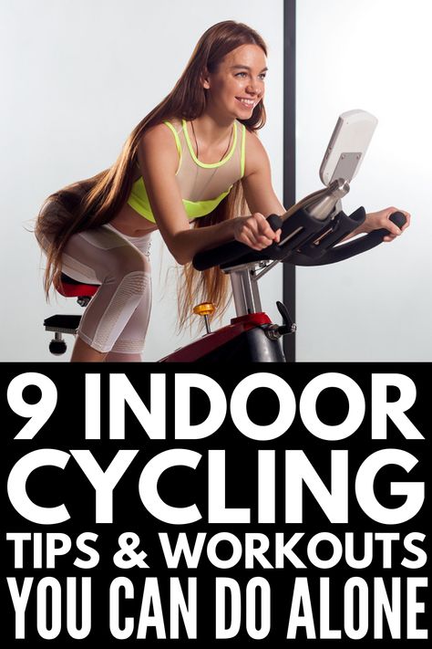 4 Indoor Bike Workout Routines for Weight Loss | If you’re looking for a fat burning spin class you can do at home or at the gym, we’re sharing 4 of our favorites which include interval training, endurance, and speed work. We’re also explaining why indoor cycling is such a great exercise for weight loss and injury prevention, as well as our favorite products to take your spinning sessions from good to great! #spinworkout #bikeworkout Basil Health Benefits, Stationary Bike Workout, Bike Workout, Indoor Bike Workouts, Spinning Workout, Cycling Tips, Local Gym, Indoor Bike, Indoor Cycling