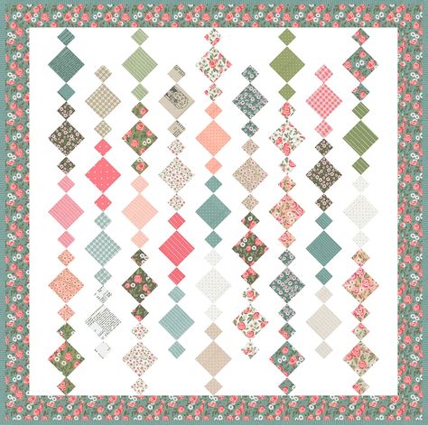 FREE Chandelier Quilt Pattern + Video Tutorial by Jenny Doan of MSQC Chandelier Quilt Pattern, Chandelier Quilt, Charm Pack Patterns, Missouri Quilt Tutorials, Missouri Star Quilt Company Tutorials, Missouri Star Quilt Tutorials, Charm Pack Quilt Patterns, Layer Cake Quilt Patterns, Charm Square Quilt