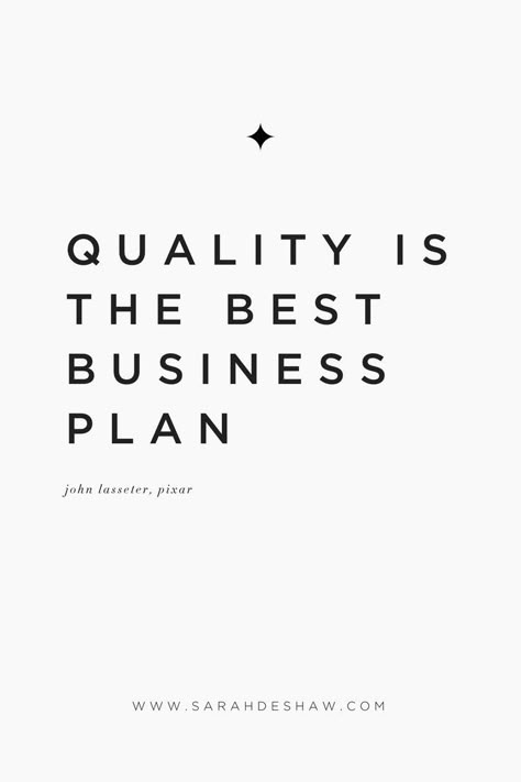 Quality is the best business plan. #business #businesstips Small Business Quotes, Quotes For Entrepreneurs, Citation Entrepreneur, Business Inspiration Quotes, Marketing Quotes, Work Quotes, Business Inspiration, Fashion Quotes, Entrepreneur Quotes