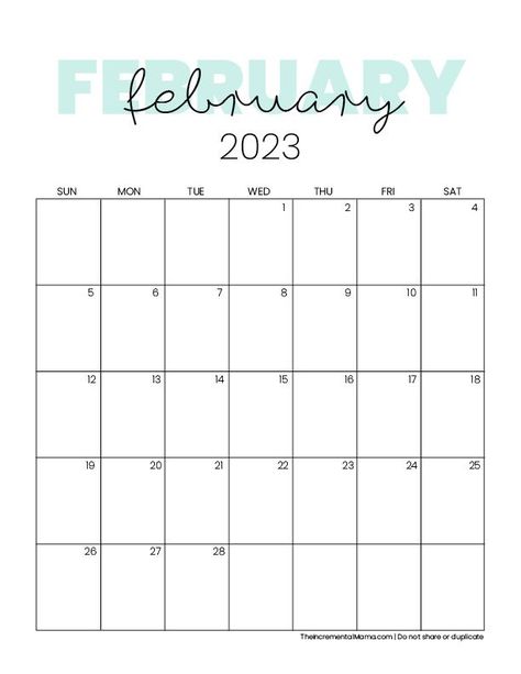 Looking for a cute 2023 calendar printable? Then grab these free printable 2023 printable calendar templates to organize your time, meal plan, track birthdays etc. Includes twelve simple individual monthly calendars from January 2023 to December 2023 you can instantly download. Cute Calender Design 2023 Printable, Calender Design 2023 Printable, 2023 Calander Template, Monthly 2023 Calendar, Printable Monthly Calendar 2023 Free, 2023 Calendars Printable, Free Monthly Calendar 2023, Month Calendar 2023, Free Calendar Template 2023