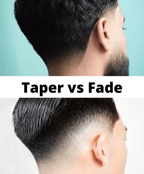 Mod Fade Haircut Men, Taper Hairstyle, Short Taper Fade, Types Of Fade Haircut, Hair Fancy, Mid Fade Haircut, Two Block Haircut, Haircuts 2020, Fade Haircut Styles