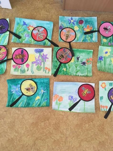 Grade 1 Art, First Grade Art, Spring Art Projects, 2nd Grade Art, 3rd Grade Art, Classroom Art Projects, Elementary Art Projects, Easter Decorations Christian, Homeschool Art