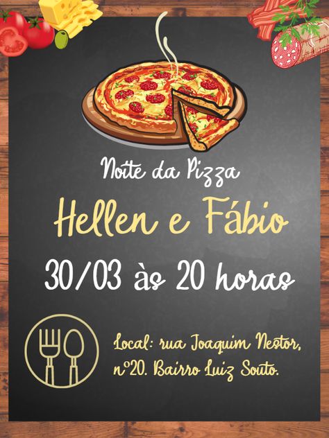 Edite grátis você mesmo usando nosso editor online | Design by Gley Leobas | Convite Digital Convite Noite da Pizza

O convite Convite Noite da Pizza perfeito para o seu evento!

Personalize o convite do seu jeito com nosso editor online

Nosso convite digital Convite Noite da Pizza é totalmente personalizável. Você pode alterar o texto, a fonte, as cores e até mesmo adicionar fotos. É fácil de usar e você pode editar o convite perfeito em minutos utilizando nosso editor online. Online Design, Pizza, Design, Pizzas