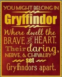 I'm in Gryffindor!!!! Knitting Dolls Free Patterns, Knitted Dolls Free, Harry Potter Houses, Harry Potter Gryffindor, Be Brave, Wizarding World, Brave, Harry Potter