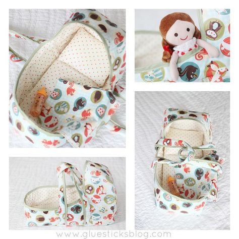 Animal Sleeping Bag, Doll Bassinet, Baby Doll Carrier, Baby Doll Bed, Doll Carrier, Baby Doll Pattern, Basket Pattern, Doll Bed, Baby Doll Clothes