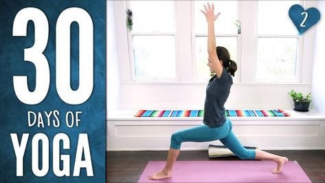 30 Days Of Yoga, 30 Day Yoga Challenge, Yoga Routines, Yoga Playlist, Yoga With Adriene, 30 Day Yoga, Yoga Youtube, Yoga Kurse, Yoga Day