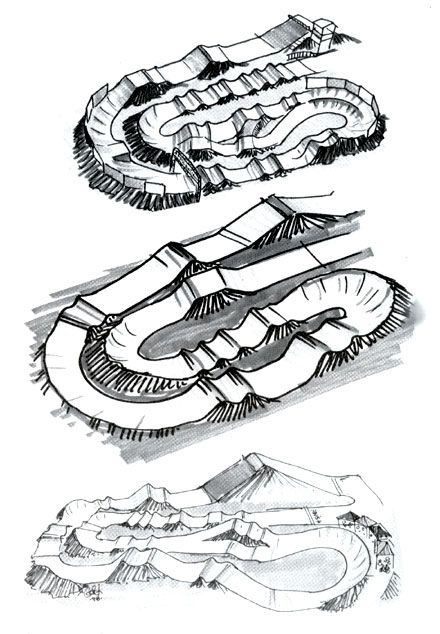 Pumptrack Design, Pump Track Design, Kids Bike Track, Bike Pump Track, Rc Car Track, Bmx Ramps, Bmx Track, Dirt Bike Track, Motocross Tracks