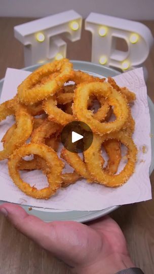 Los Mejores AROS DE CEBOLLA | Estos son los mejores AROS DE CEBOLLA que vas a probar unicornia! 🦄🦄🦄 #recetafacil #arosdecebolla | By Frede BrochaFacebook Onion Rings