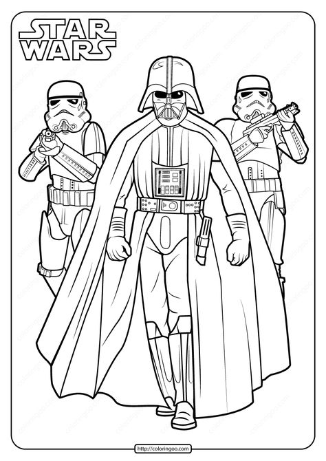 Printable Star Wars Darth Vader Coloring Pages  #starwars #DarthVader #Darth #Vader #coloring #drawing #painting #coloringpage #cartoon #printable Darth Vader Dibujo, Darth Vader Pictures, Star Wars Coloring Sheet, Star Wars Coloring Pages, Star Wars Coloring Book, Star Wars Coloring, Star Wars Printables, Star Wars Colors, Printable Star