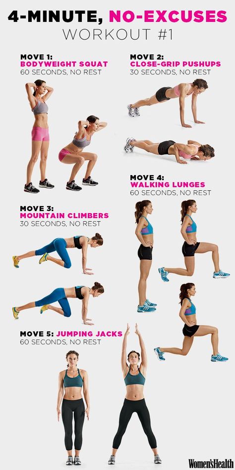 If you don’t have time to work out, but want to stay in shape, this list with quick fat-burning tabata workouts will save you! Get fit and healthy in just a few minutes daily! All you need is 4-7 minutes to perform these short HIIT exercises. No equipment necessary - all bodyweight workouts, that you can do at home, or anywhere you want. Bądź Fit, No Excuses Workout, 4 Minute Workout, Good Mornings Exercise, Beauty Bites, Morning Workout Routine, Marathon Motivation, Motivasi Diet, Burn Fat Quick