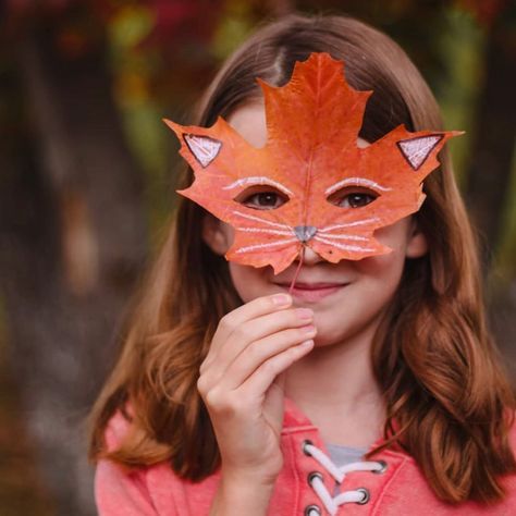 Feeling inspired by this festive leaf mask from @reaching_happy ⁣🍁🍃 ⁣ Dress up play comes in many forms and helps children practice a range… School Lifestyle, Child Phone, Happy Dresses, Exploring Nature, Fall Crafts For Kids, Autumn Crafts, Explore Nature, Fall Kids, Home School