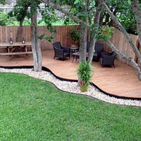 Have Inspiration, Backyard Garden Design, Landscaping Tips, Deck Ideas, Budget Backyard, Backyard Patio Designs, Landscape Projects, Patio Area, Small Backyard Landscaping