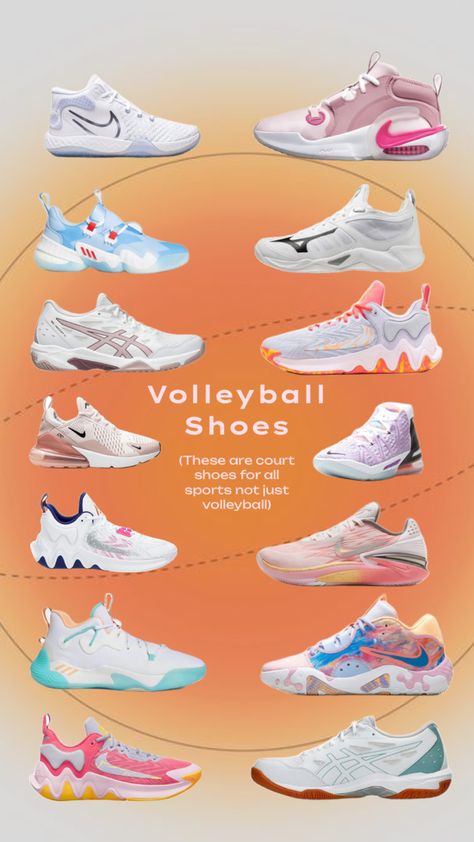 I love shoes ❤️ || #courtshoes #shoes #volleyball #volleyballshoes #shoeinspo #nike #mizuno #asics #asicsgel #girly #sports Shoes Volleyball, Mizuno Volleyball, Nike Volleyball Shoes, Best Volleyball Shoes, Nike Volleyball, I Love Shoes, Volleyball Shoes, Shoe Inspo, Asics Gel