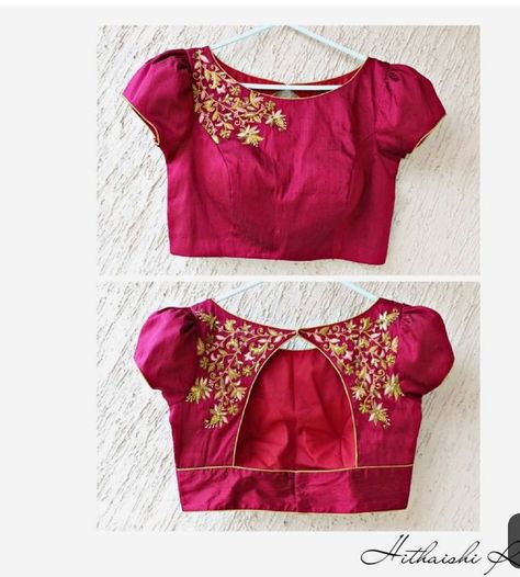 Pink blouse designs 🌟 Follow @her_closet0 for more clothing ideas . #designer #designerclothes #designerblouses #designerblouseideas… Color Blouse Designs Latest, Color Blouse Designs, Pink Blouse Design, Pink Blouse Designs, Best Blouse Designs, New Saree Blouse Designs, Cutwork Blouse Designs, Sari Blouse Designs, Blouse Designs Indian