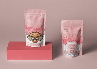 Grannys Cotton Candy Packaging Design Brings Traditional Snack to Modern Consumers Cotton Candy Packaging, Candy Packaging Design, Popcorn Packaging, Packaging World, Packaging Design Trends, Consumer Packaging, Candy Packaging, Blue Food Coloring, Pouch Packaging