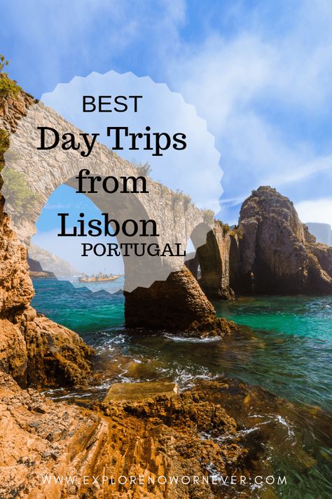 Lisbon Travel Tips, Where To Go In Portugal, Day Trip From Lisbon, Day Trips From Lisbon Portugal, Things To Do In Lisbon Portugal, Lisbon Activities, Portugal Activities, Lisbon Day Trips, Portugal Trip