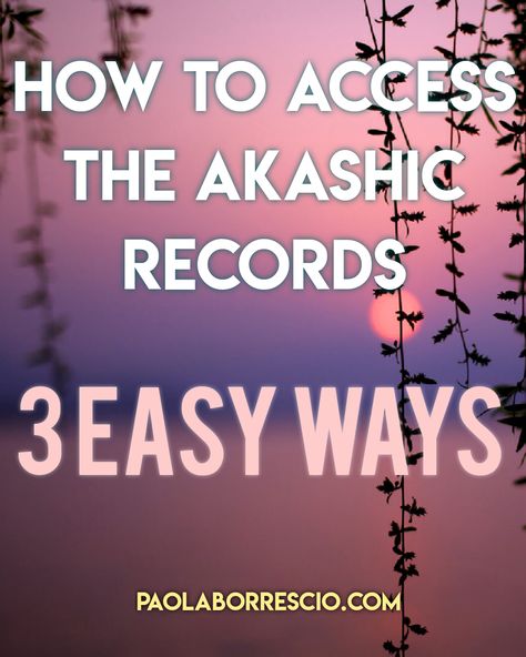 3 Easy Ways to Access your Akashic Records How To Access Akashic Records, Akhasic Record, Akashic Dna, Akashic Records Art, Akashiki Records, Akashic Field, Intuition Meditation, Psychic Development Learning, Spiritual Consciousness