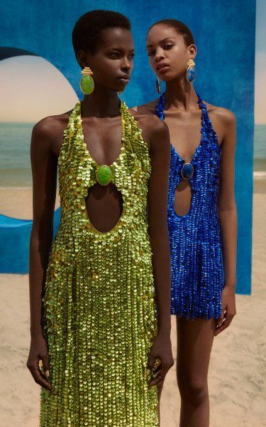 Women's Raisa Vanessa Resort 2023 Collection | Moda Operandi Unique Fashion Outfits, Raisa Vanessa, Fashion Outfit Ideas, Resort 2023, Royal Blue Dress, Shine Bright Like A Diamond, 2023 Collection, Sequin Mini, Global Fashion